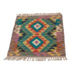 Preproga Kilim Chobi 79x62 ročno tkani afgan kilim iz volne