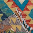 Preproga Kilim Chobi 79x62 ročno tkani afgan kilim iz volne