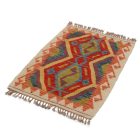 Preproga Kilim Chobi 59x92 ročno tkani afgan kilim iz volne