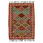 Preproga Kilim Chobi 65x88 ročno tkani afgan kilim iz volne