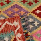 Preproga Kilim Chobi 65x88 ročno tkani afgan kilim iz volne
