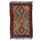 Preproga Kilim Chobi 59x91 ročno tkani afgan kilim iz volne