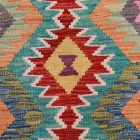 Preproga Kilim Chobi 59x91 ročno tkani afgan kilim iz volne