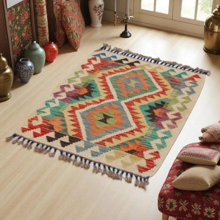 Preproga Kilim Chobi 65x85 ročno tkani afgan kilim