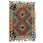 Preproga Kilim Chobi 63x84 ročno tkani afgan kilim iz volne