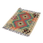 Preproga Kilim Chobi 63x84 ročno tkani afgan kilim iz volne
