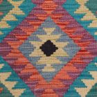 Preproga Kilim Chobi 63x84 ročno tkani afgan kilim iz volne