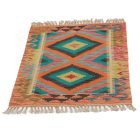 Preproga Kilim Chobi 77x60 ročno tkani afgan kilim iz volne