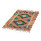 Preproga Kilim Chobi 77x60 ročno tkani afgan kilim iz volne