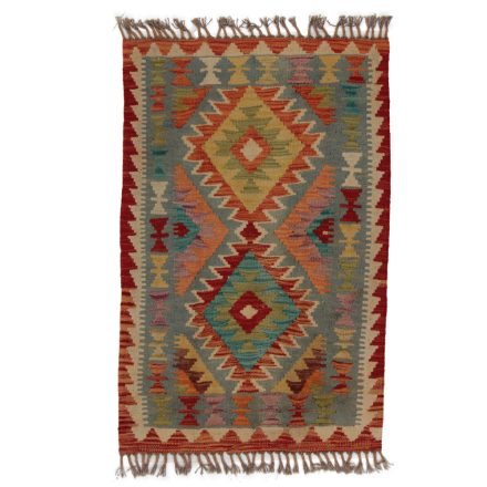 Preproga Kilim Chobi 90x123 ročno tkani afgan kilim