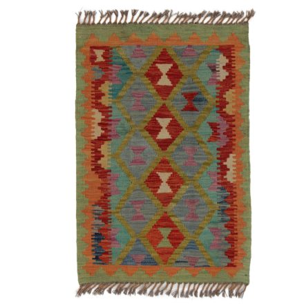 Preproga Kilim Chobi 95x64 ročno tkani afgan kilim