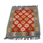 Preproga Kilim Chobi 90x56 ročno tkani afgan kilim iz volne