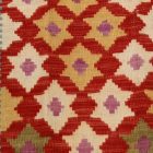 Preproga Kilim Chobi 90x56 ročno tkani afgan kilim iz volne
