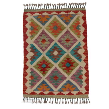 Preproga Kilim Chobi 86x63 ročno tkani afgan kilim