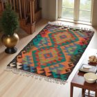 Preproga Kilim Chobi 95x60 ročno tkani afgan kilim