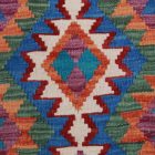 Preproga Kilim Chobi 86x61 ročno tkani afgan kilim iz volne