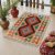 Preproga Kilim Chobi 64x91 ročno tkani afgan kilim iz volne