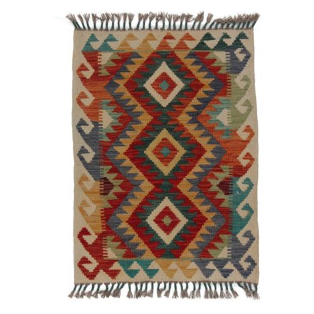 Preproga Kilim Chobi 82x60 ročno tkani afgan kilim