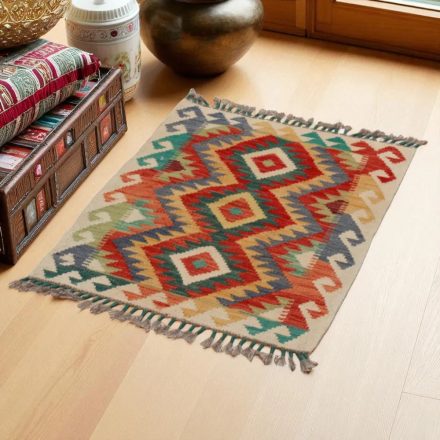 Preproga Kilim Chobi 82x60 ročno tkani afgan kilim