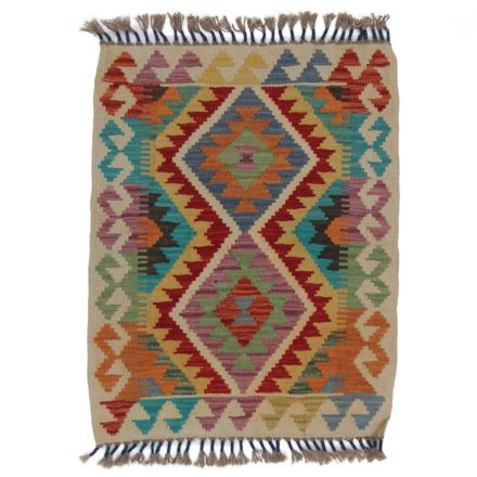 Preproga Kilim Chobi 78x62 ročno tkani afgan kilim