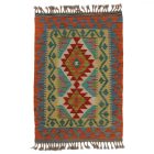 Preproga Kilim Chobi 66x94 ročno tkani afgan kilim iz volne