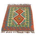 Preproga Kilim Chobi 66x94 ročno tkani afgan kilim iz volne
