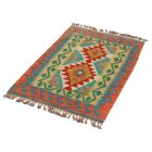 Preproga Kilim Chobi 66x94 ročno tkani afgan kilim iz volne