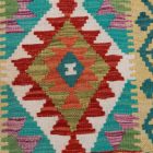 Preproga Kilim Chobi 66x94 ročno tkani afgan kilim iz volne