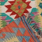 Preproga Kilim Chobi 66x94 ročno tkani afgan kilim iz volne