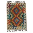Preproga Kilim Chobi 85x64 ročno tkani afgan kilim iz volne