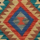 Preproga Kilim Chobi 85x64 ročno tkani afgan kilim iz volne
