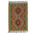 Afgan kilim Chobi 80x62 cm – ročno tkana kompaktna preproga