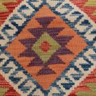 Afgan kilim Chobi 80x62 cm – ročno tkana kompaktna preproga