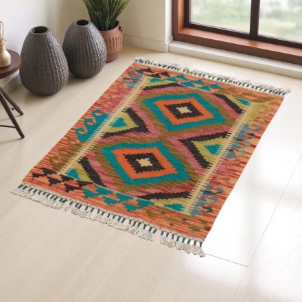 Preproga Kilim Chobi 62x81 ročno tkani afgan kilim