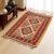 Preproga Kilim Chobi 68x103 ročno tkani afgan kilim