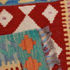 Preproga Kilim Chobi 58x94 ročno tkani afgan kilim iz volne