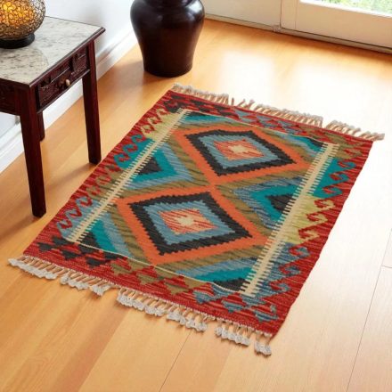 Preproga Kilim Chobi 62x78 ročno tkani afgan kilim