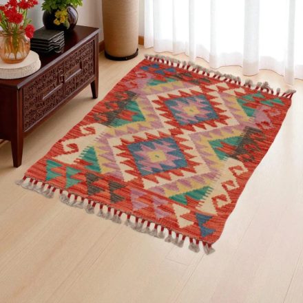 Preproga Kilim Chobi 61x88 ročno tkani afgan kilim