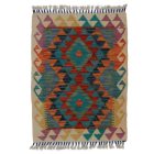 Preproga Kilim Chobi 64x83 ročno tkani afgan kilim iz volne