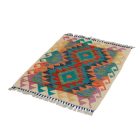 Preproga Kilim Chobi 64x83 ročno tkani afgan kilim iz volne