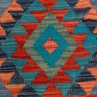 Preproga Kilim Chobi 64x83 ročno tkani afgan kilim iz volne