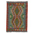 Preproga Kilim Chobi 67x89 ročno tkani afgan kilim iz volne