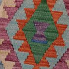 Preproga Kilim Chobi 67x89 ročno tkani afgan kilim iz volne