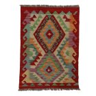 Preproga Kilim Chobi 67x92 ročno tkani afgan kilim iz volne