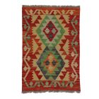 Preproga Kilim Chobi 64x92 ročno tkani afgan kilim iz volne