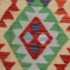 Preproga Kilim Chobi 64x92 ročno tkani afgan kilim iz volne