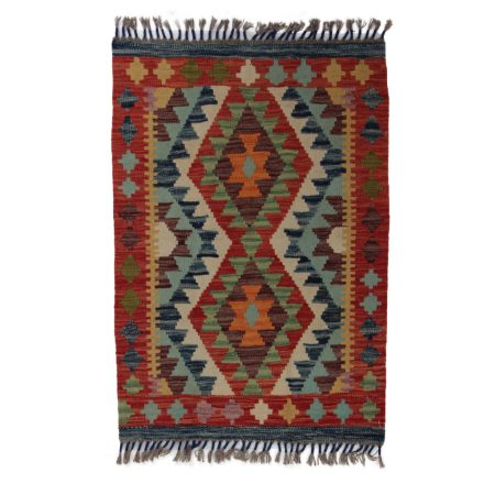 Preproga Kilim Chobi 91x64 ročno tkani afgan kilim