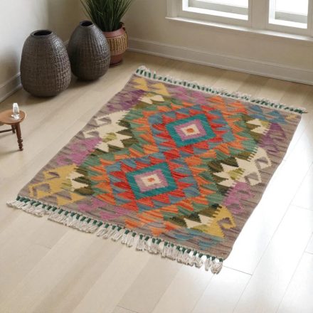 Preproga Kilim Chobi 82x62 ročno tkani afgan kilim