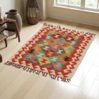 Preproga Kilim Chobi 82x60 ročno tkani afgan kilim