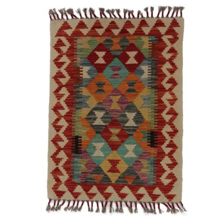 Preproga Kilim Chobi 82x60 ročno tkani afgan kilim